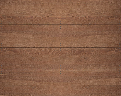 Flush Panel Wood Garage Door