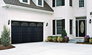 Clopay Gallery Collection - Long Panel Design with ARCH2 with Grille24 Windows 
